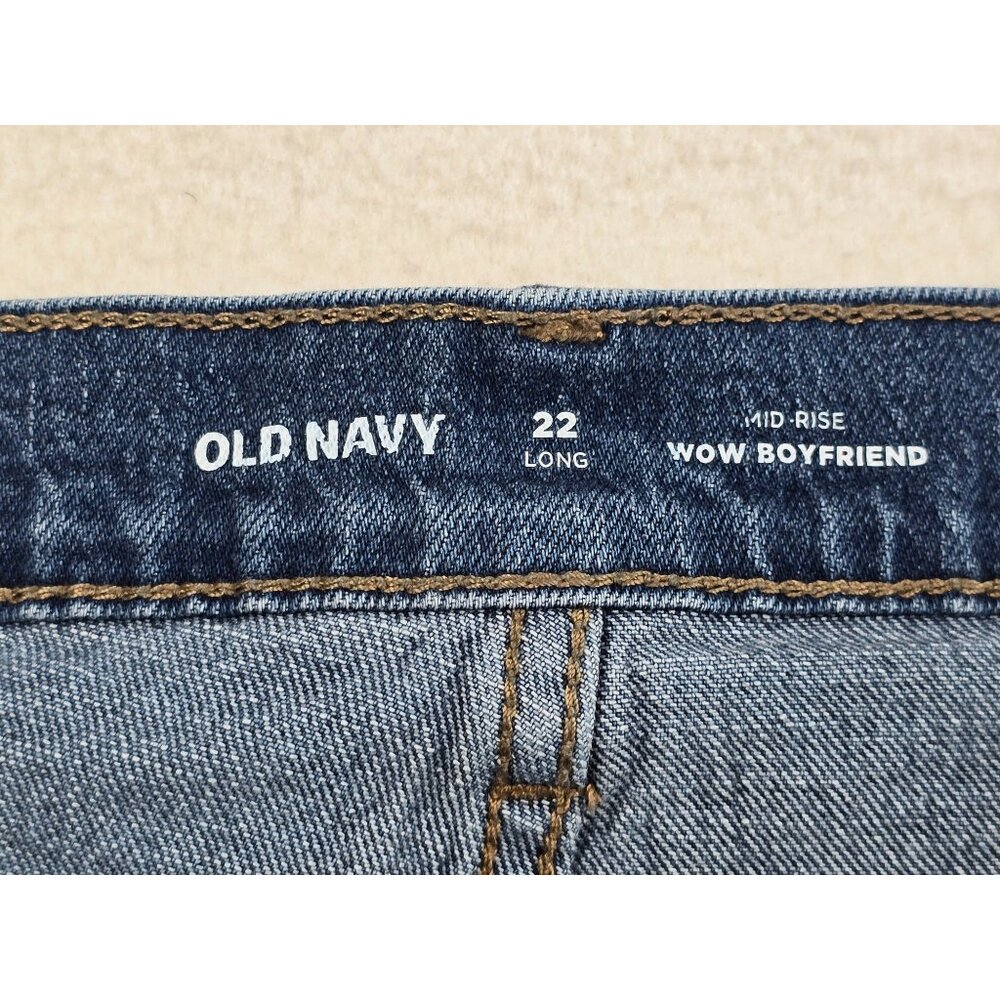 Old Navy Womens 5 PAIRS Jeans Size 22L 22 Long Mid-Rise Denim - Picture 3 of 16